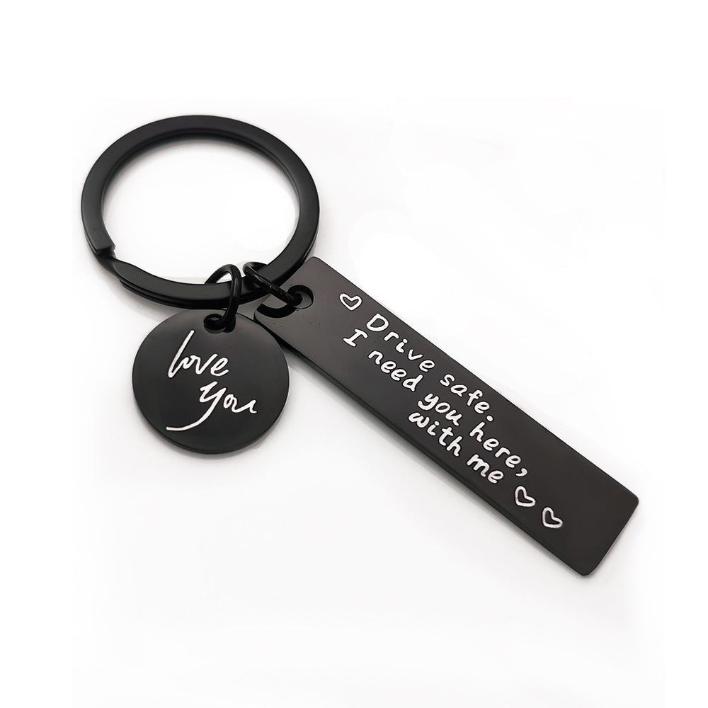 Wholesale You Are A Key Part of You Stainless Steel Keychain Gift