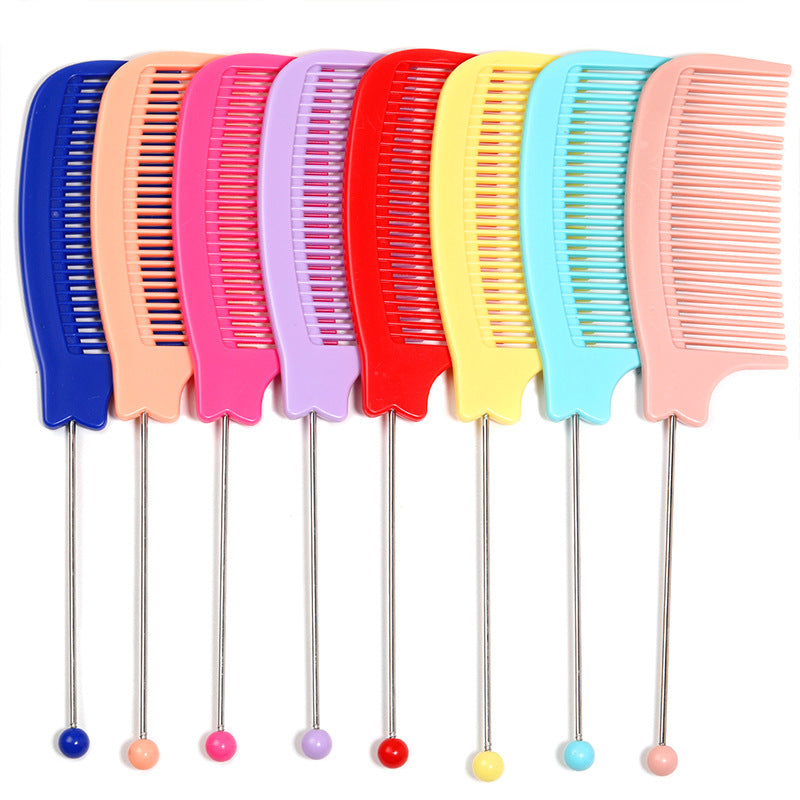 Wholesale 5PCS/PACK DIY Beaded Comb  Cute Comb
