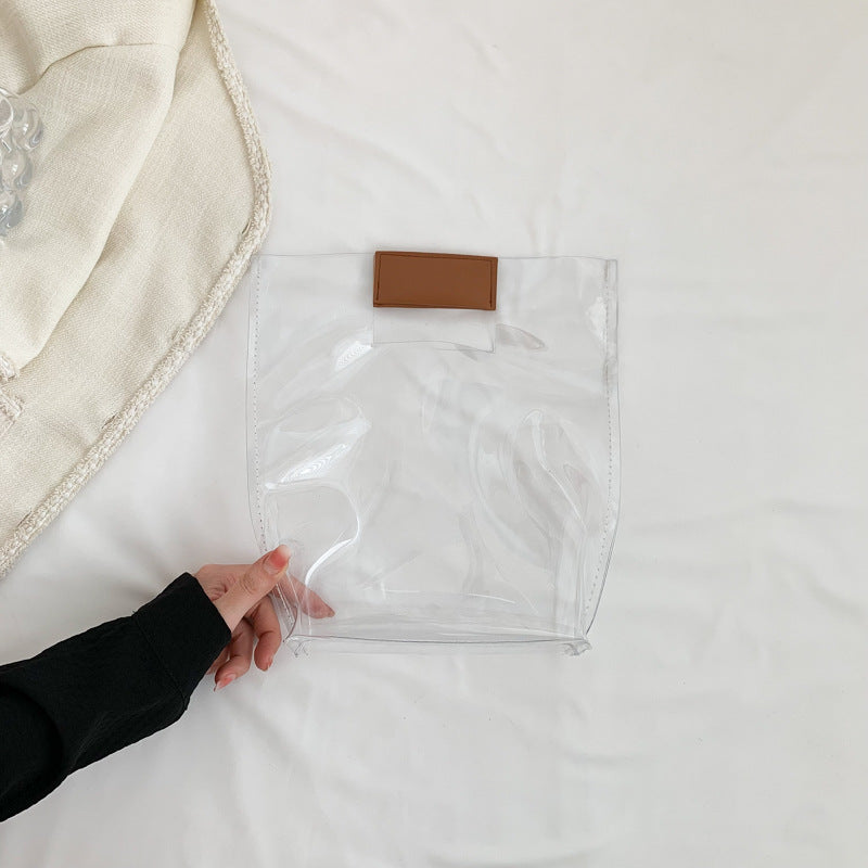 Wholesale PU Jelly Transparent Packet