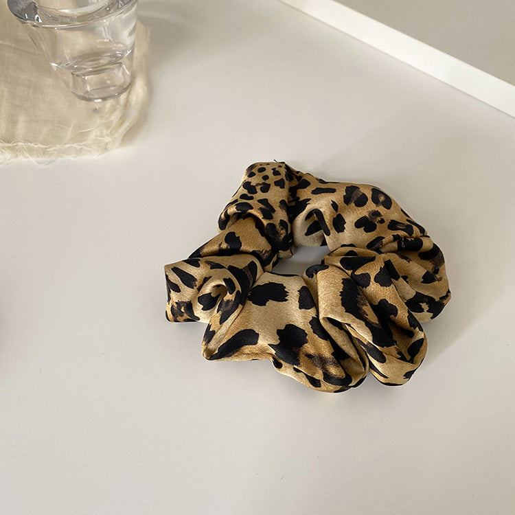 Wholesale Women's Hair Accessories Autumn and Winter Vintage Head Rope Leopard Hair Ring