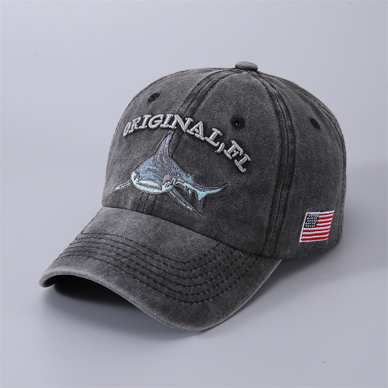 Wholesale Cotton Shark Baseball Cap
