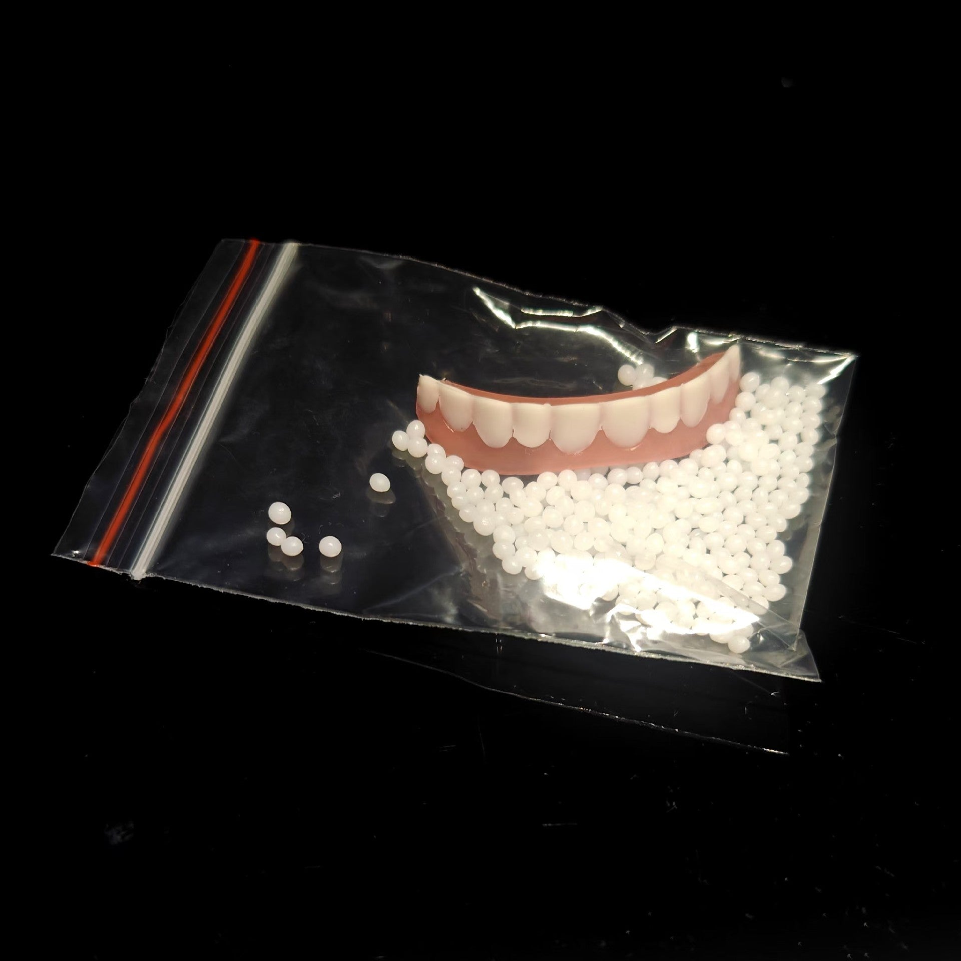 Wholesale Smile Silicone Simulated Teeth Dental Tray Whitening Beautifying Smile False Teeth Dental Tray