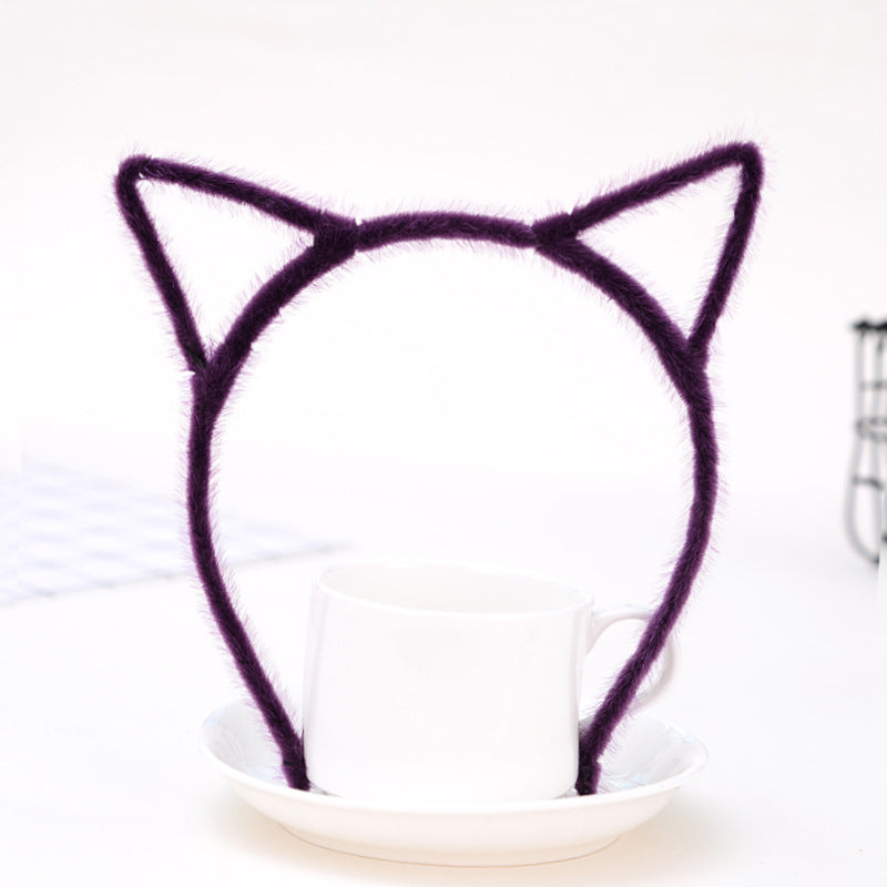 Wholesale Ear headband cat ear hairpin headband