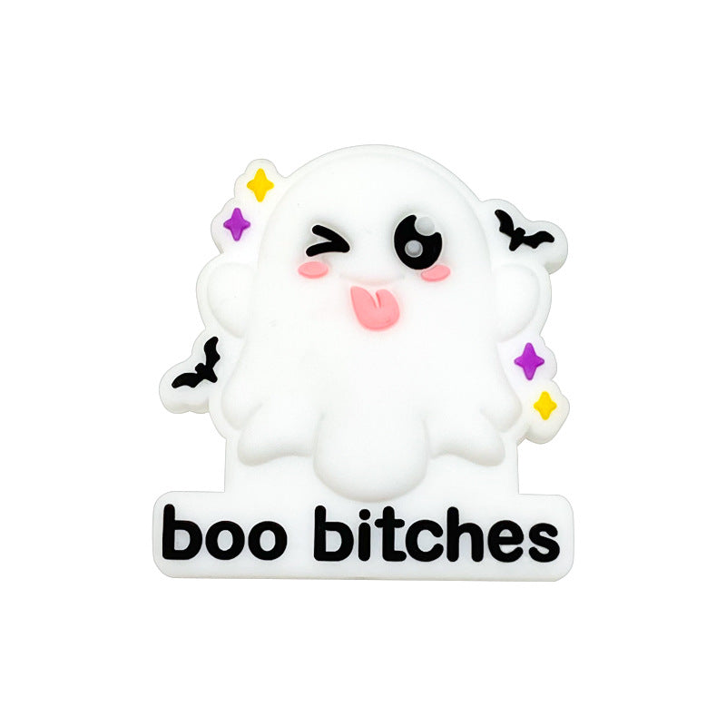 Wholesale 10pcs Cartoon creative beads with holes