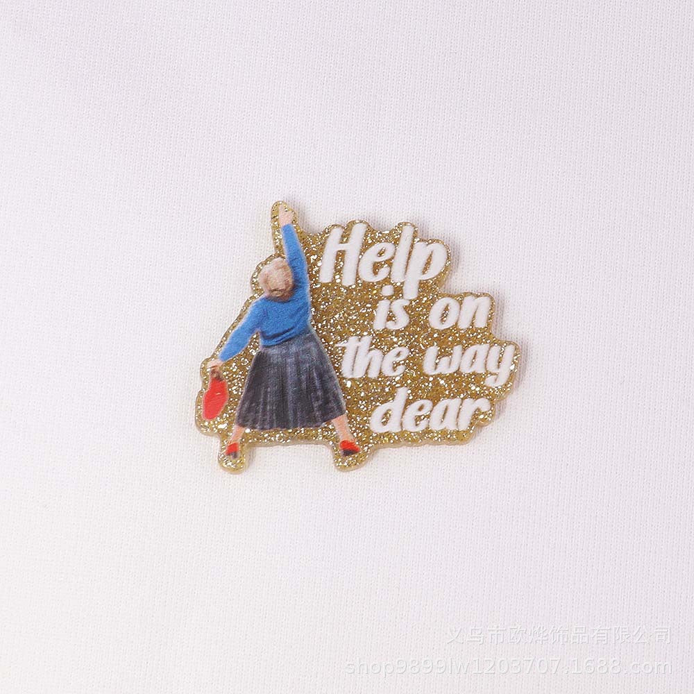 Wholesale 10pcs FlatBack Acrylic Cute DIY Patch Accessories