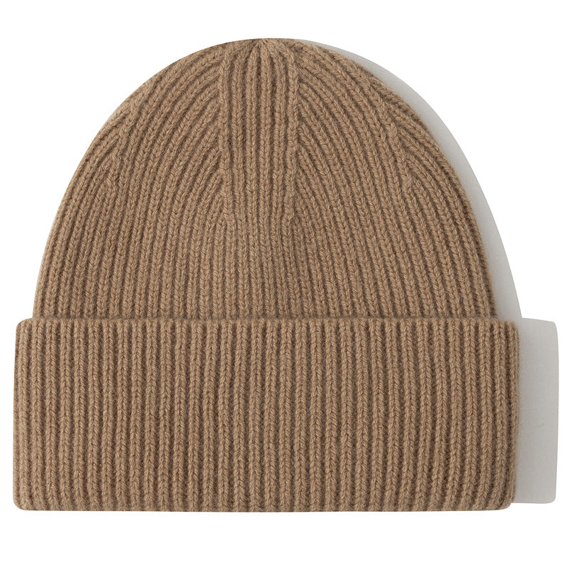Wholesale Thick Pure Wool Beanie Winter Hat
