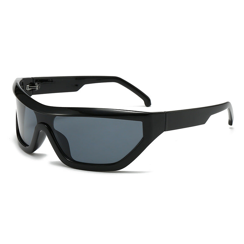 Wholesale Large Frame One Piece Cycling Sunglasses