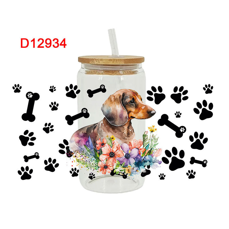 Wholesale UV Transfer Paste Glass Crystal Label Crystal Paste 16OZ UV DTF WRAPS