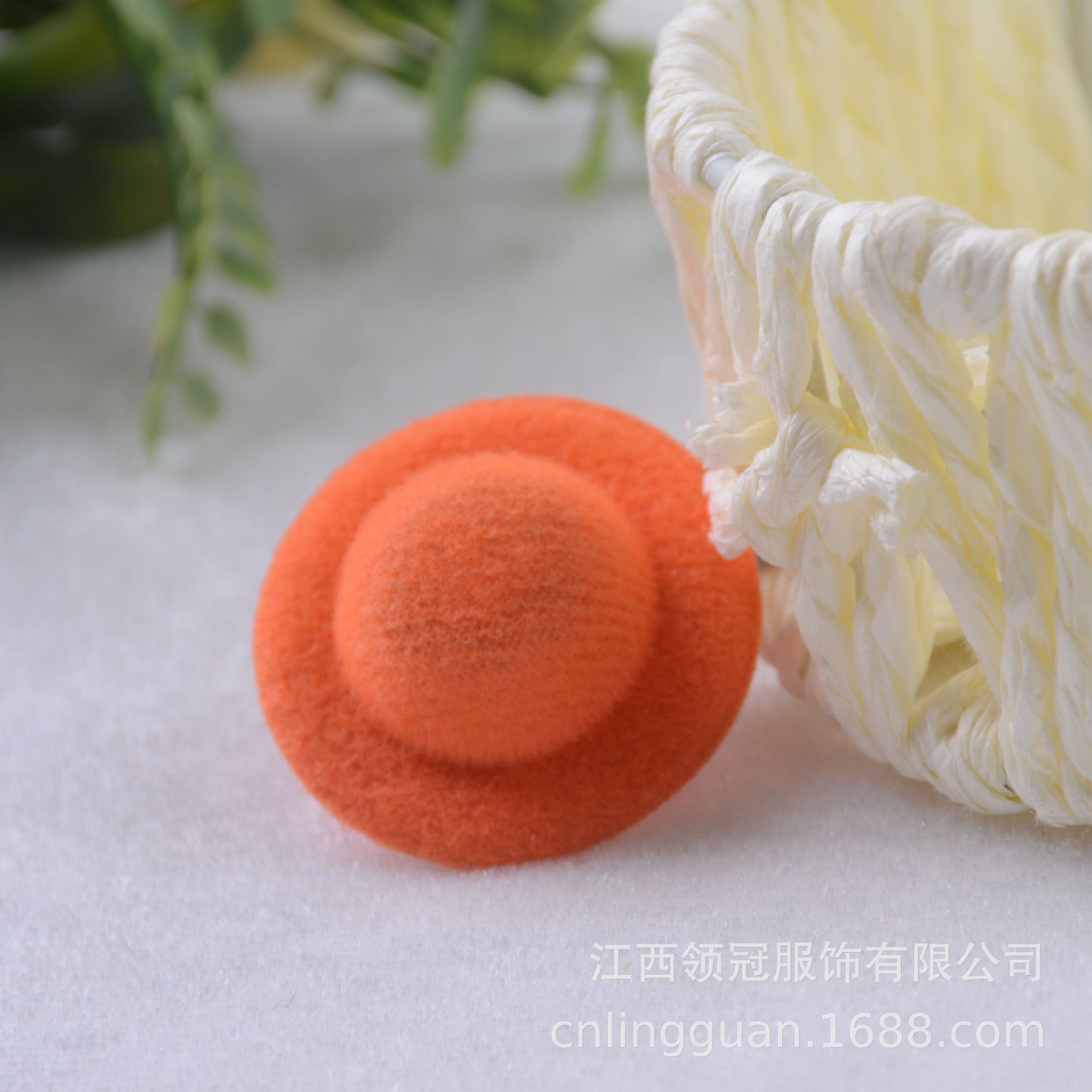 Wholesale SD Doll hat accessories brushed cloth DIY handmade hat embryo hat jewelry raw material handmade bare hat 3.5CM