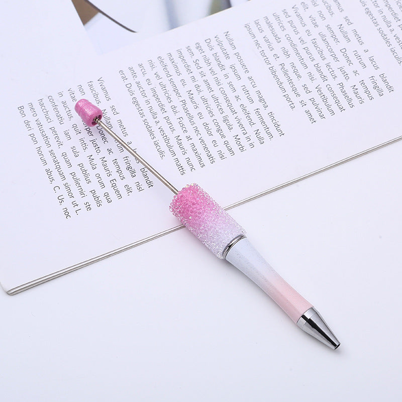 Wholesale Gradient Color Sugar Beadable Pens Rhinestone DIY Pens