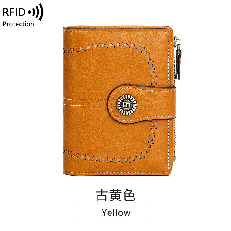 Wholesale Bohemian Style Retro Women's Bag with RFID Function Hand-held Handbag