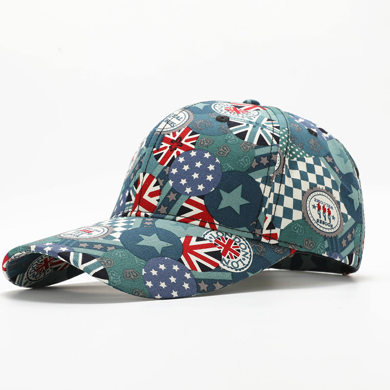 Wholesale New Hip-hop Trend Cross-border Letter Print Graffiti Cap