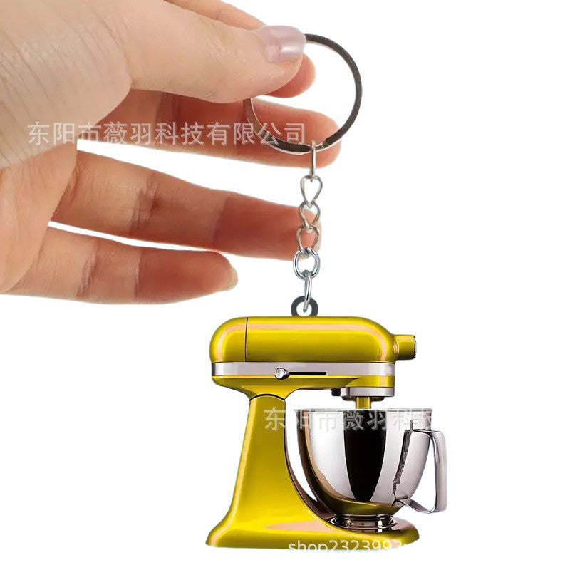 Wholesale Mini Kitchen Mixer Acrylic Pendan Keychains