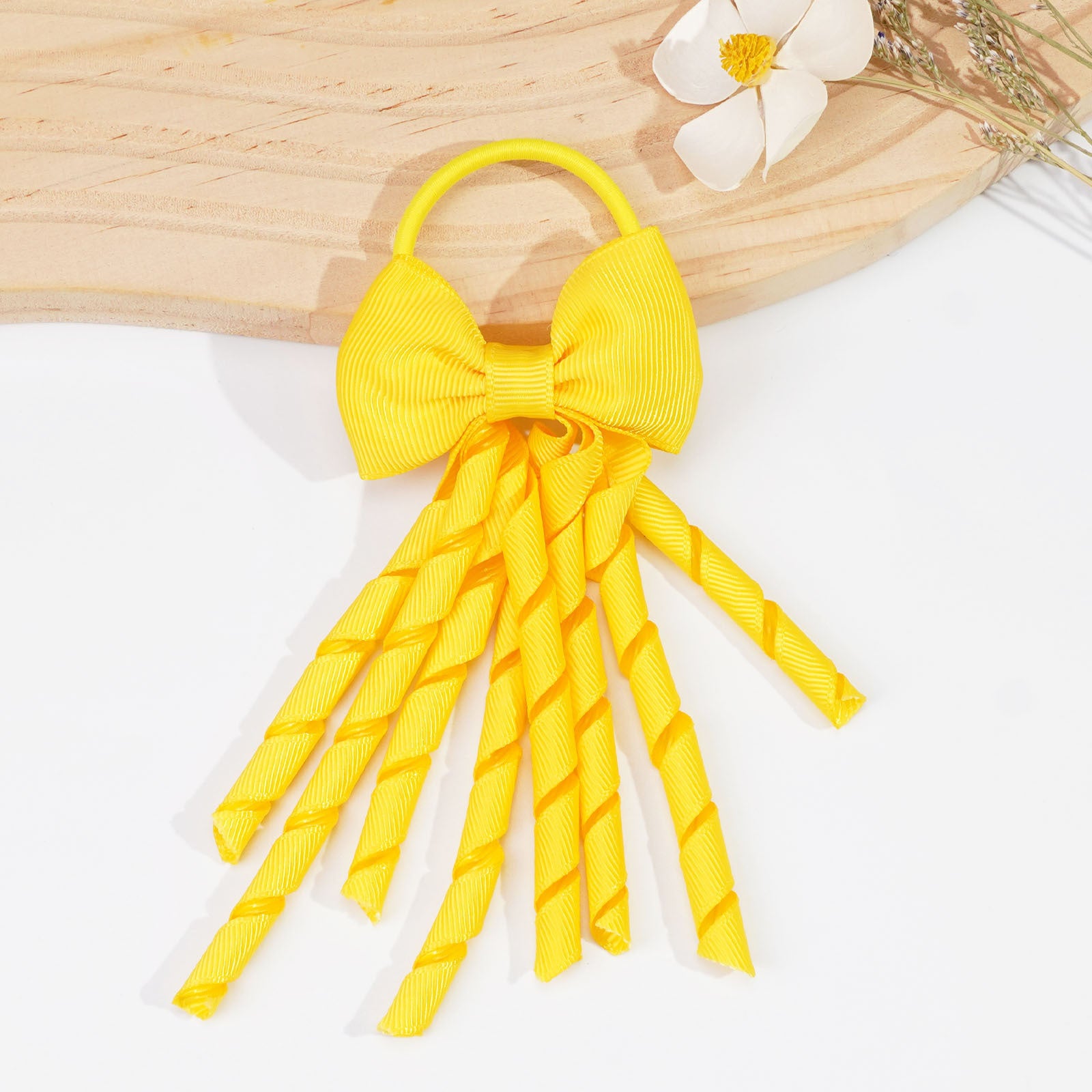 Wholesale bow rubber band roll thread belt Christmas headdress