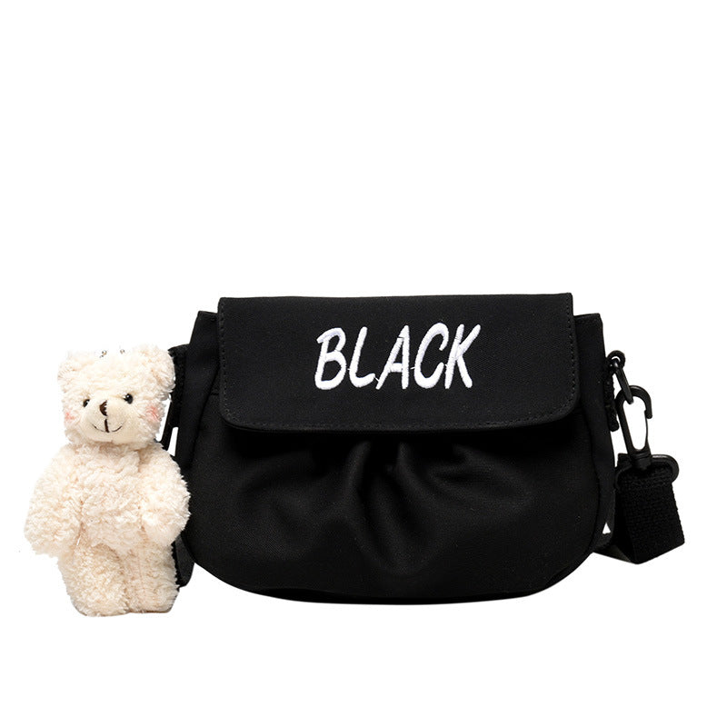 Wholesale Nylon shoulder bag printed lettering crossbody bag coin purse