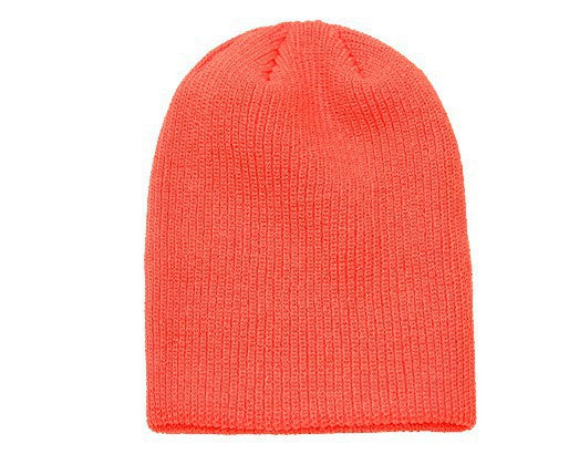 Wholesale Candy Color Street Knitted Wool Hat