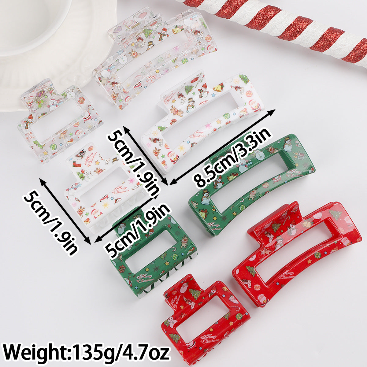 Wholesale Christmas clip shark clip  Christmas gifts