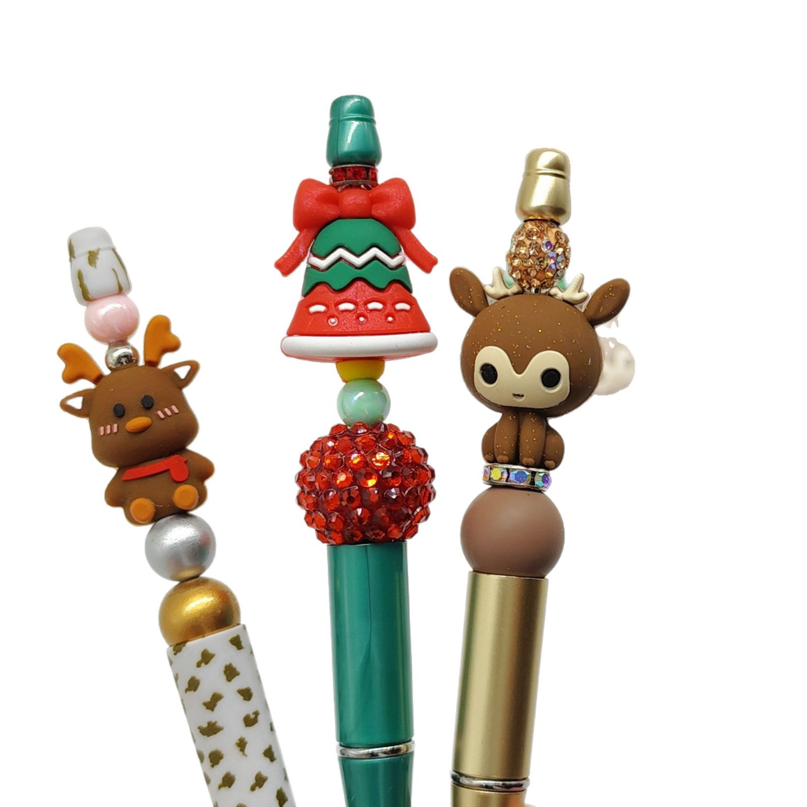 Wholesale 20pcs diy beaded pen accessories  silicone beads focus beads