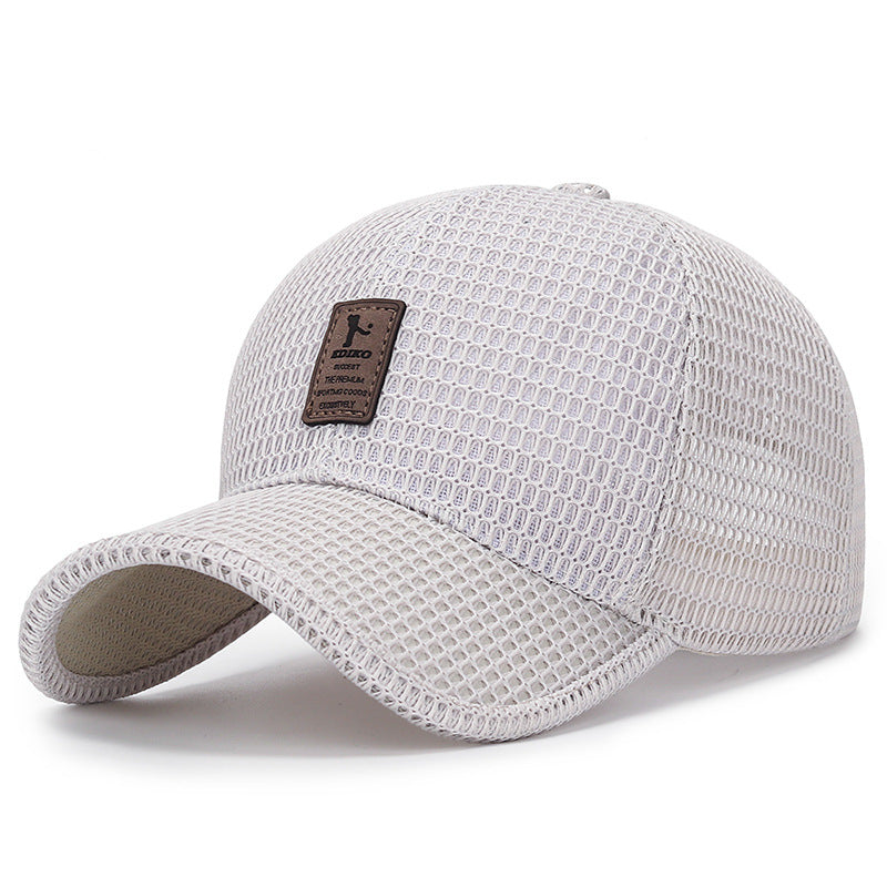 Wholesale Outdoor Sun Protection Hollow Mesh Baseball Cap