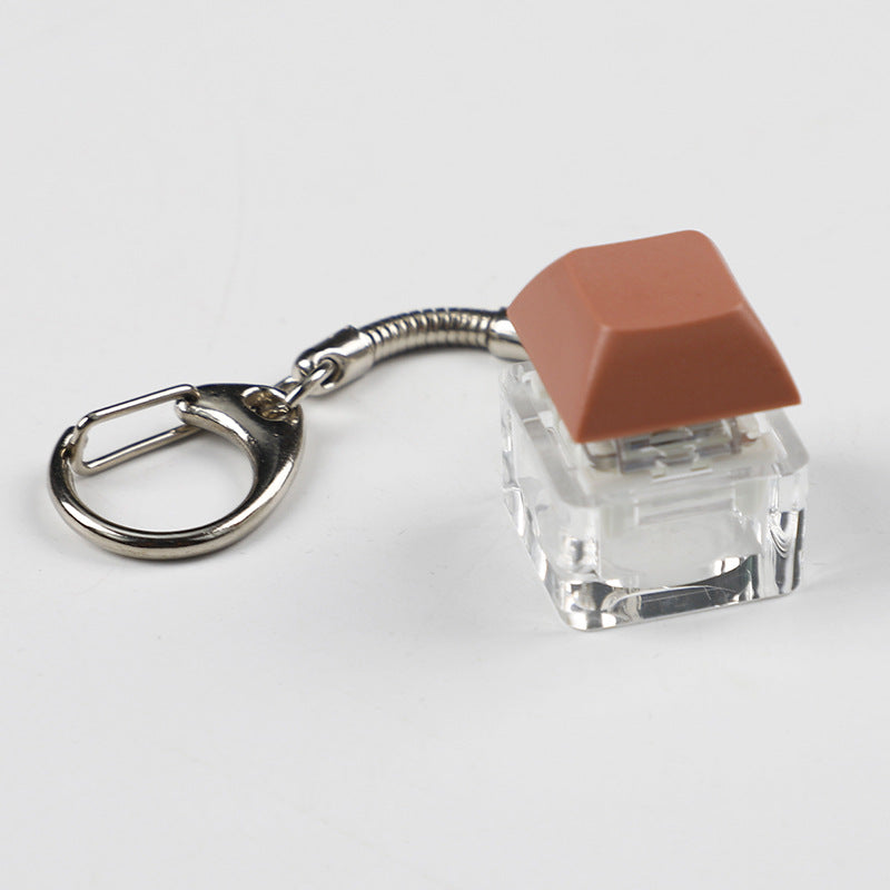 Wholesale Acrylic Decompression Mechanical Keyboard Axis Tester Fidget Keychains