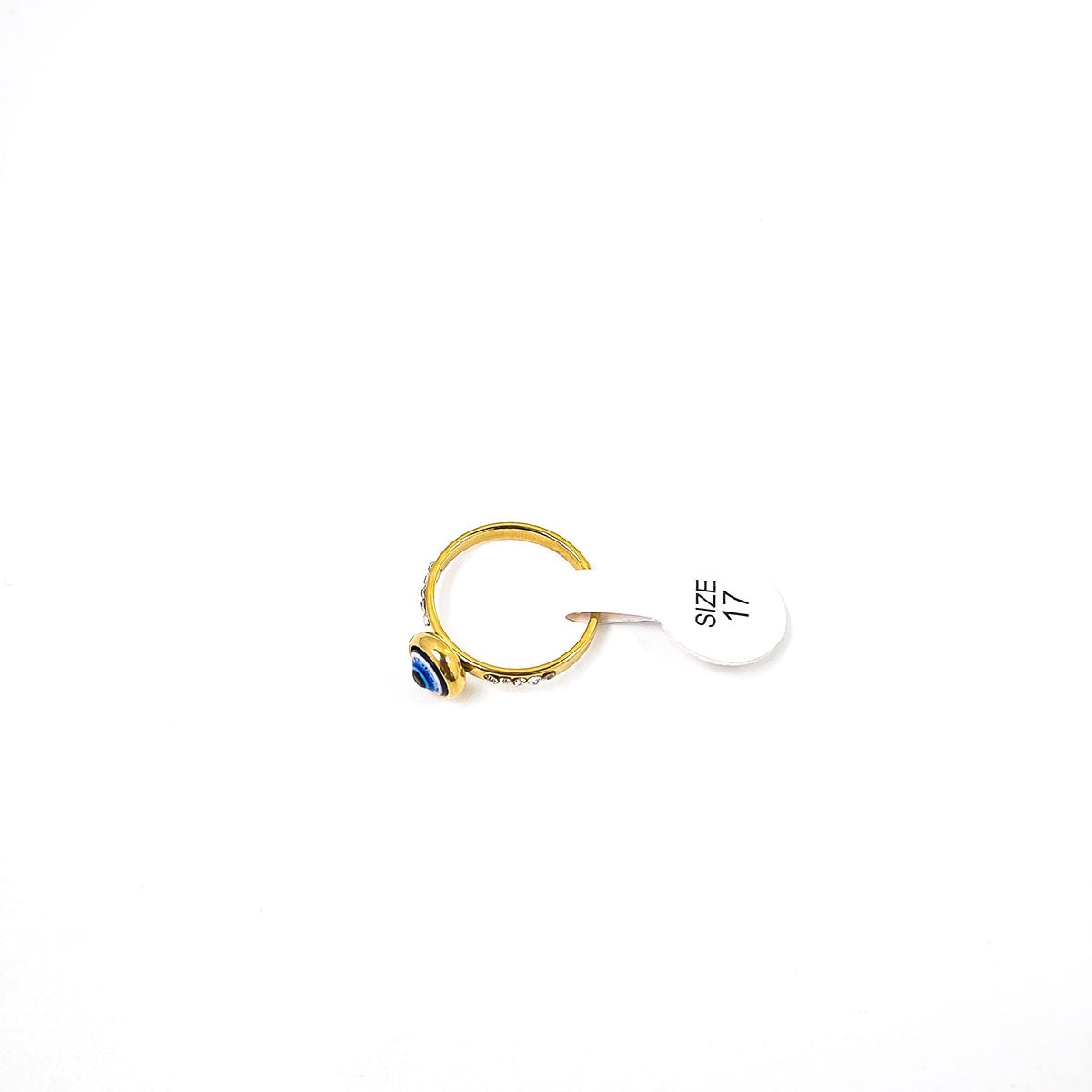 Wholesale Exaggerated personality devil eye diamond ring