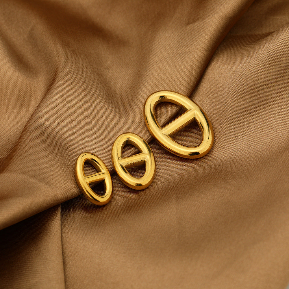 Wholesale 5PCS/PACK Stainless Steel Letter Pendant DIY Necklace Accessories