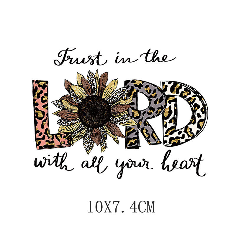 Wholesale Letter butterfly heat transfer pattern  UV DTF Ready to Press Transfers Wraps