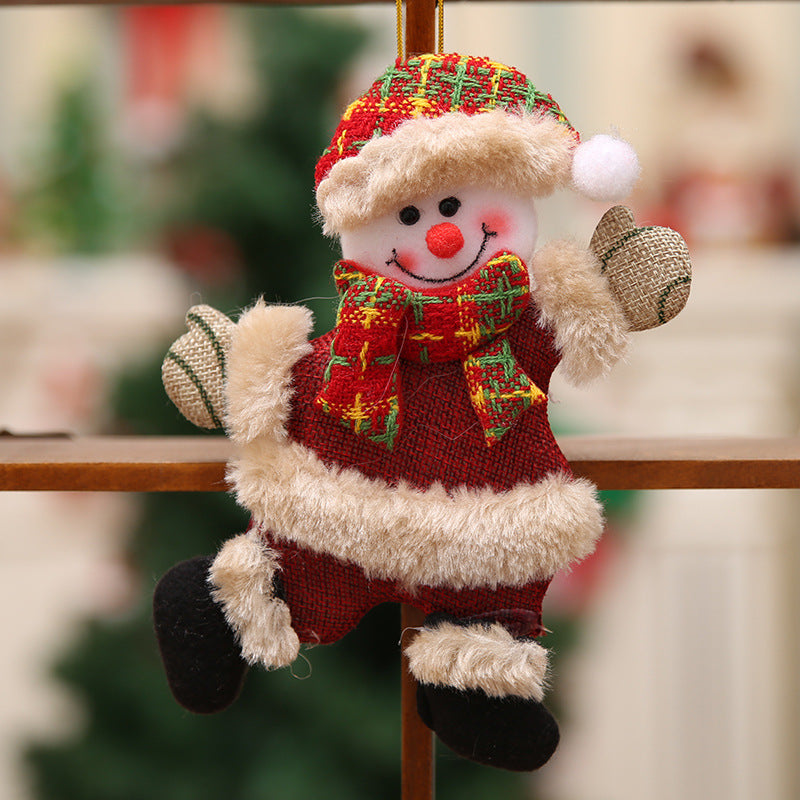 Wholesale Christmas Tree Accessories Fabric Figurines