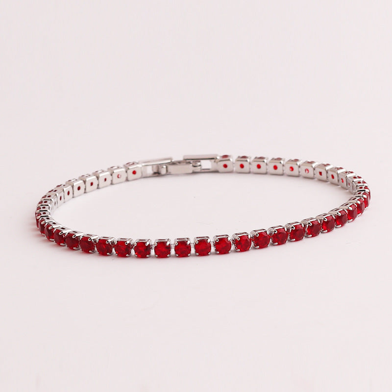 Wholesale Colored zircon bracelet