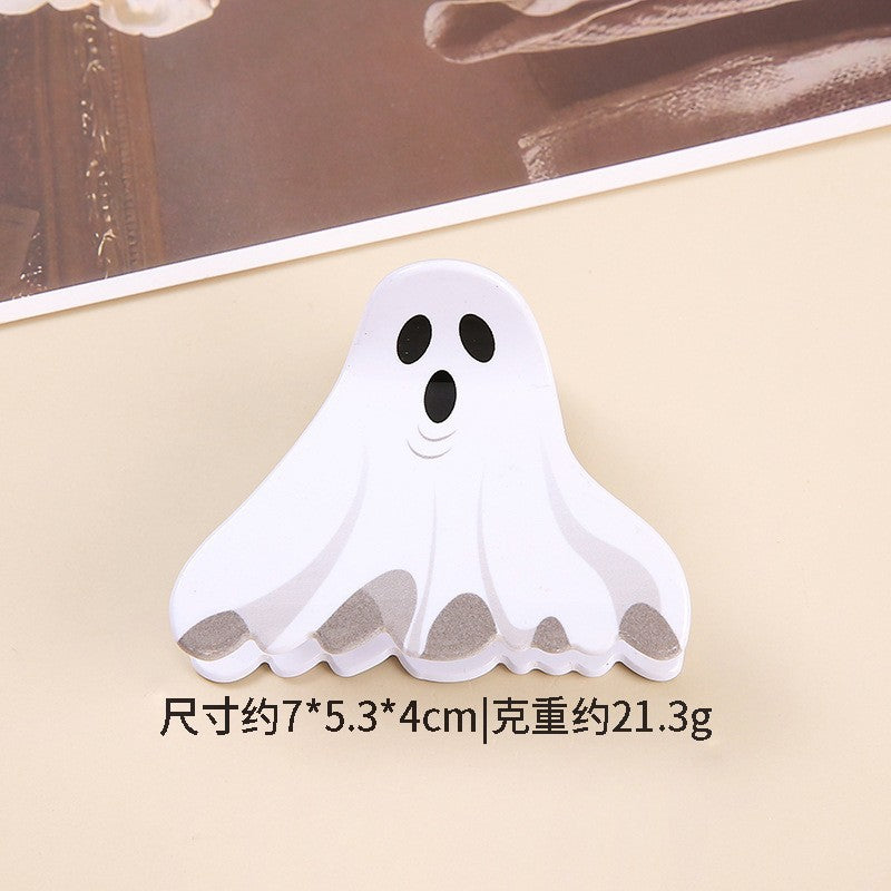 Wholesale Dark Style PVC Pumpkin Ghost Shark Claw Hair Clip  Creative Hair Accessory For Resale
