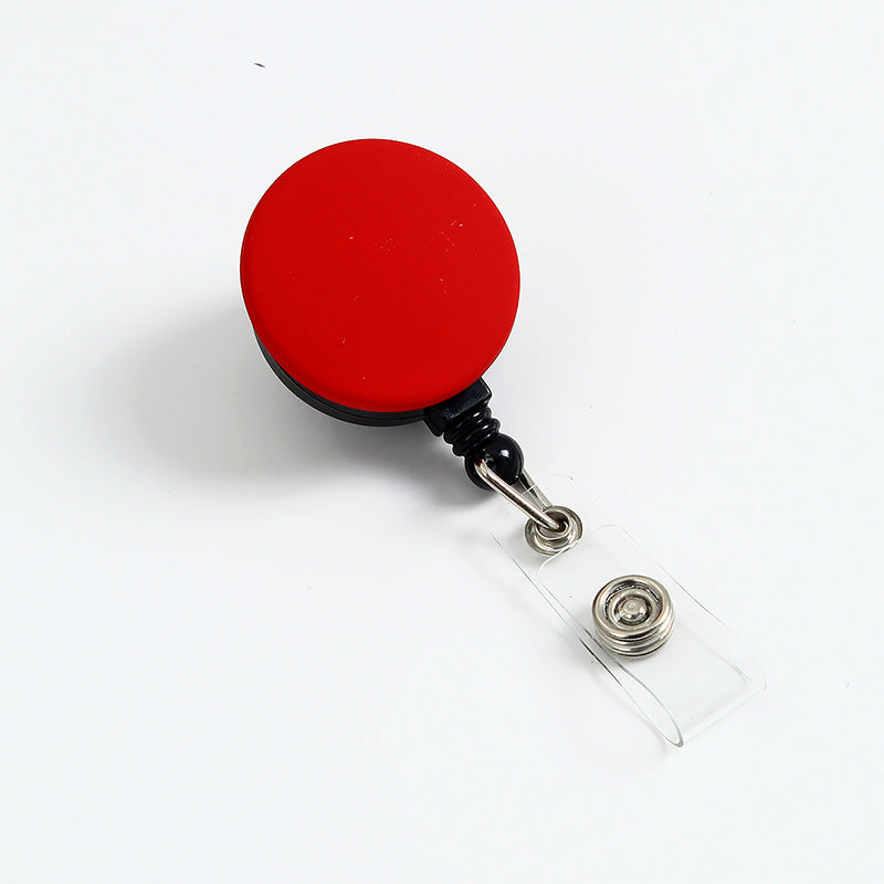 Wholesale Acrylic Geometric Square Easy Pull Buckle Retractable Buckle Keychains