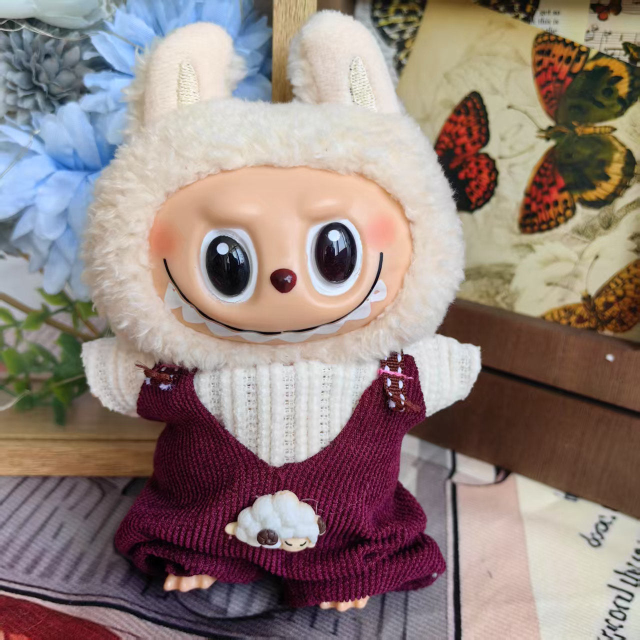 Wholesale Doll clothes for three generations,  circus clown fashion brand cute cartoon