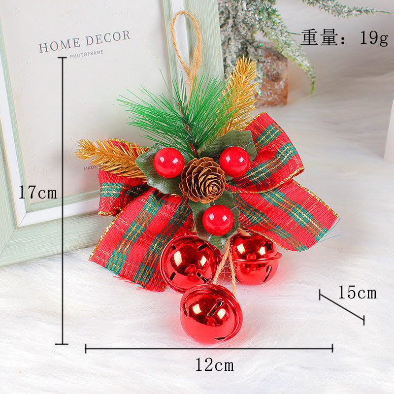 Wholesale Christmas Tree Pendants Bell Accessories Pendants Christmas Decorations