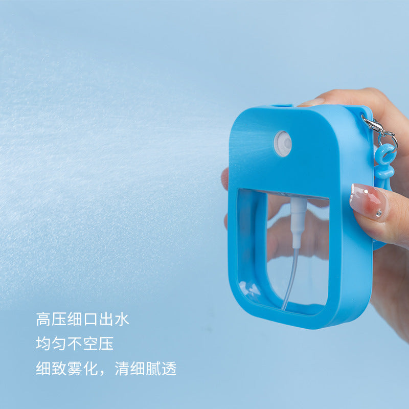 Wholesale DIY Silicone Set Spray Bottle 38ml Alcohol Perfume Hand Sanitizer Spray Bottle Travel Bottling Set Can Be Wraped Can Be DIY