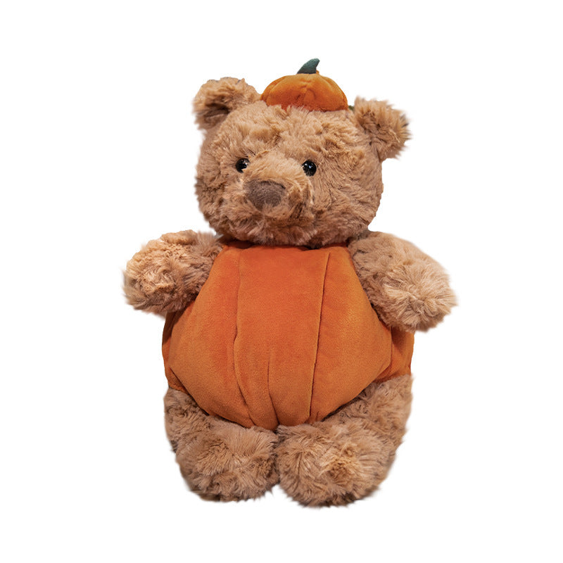 Wholesale Halloween Doll Plush Toy Pumpkin Bear Pumpkin Rabbit Ornament