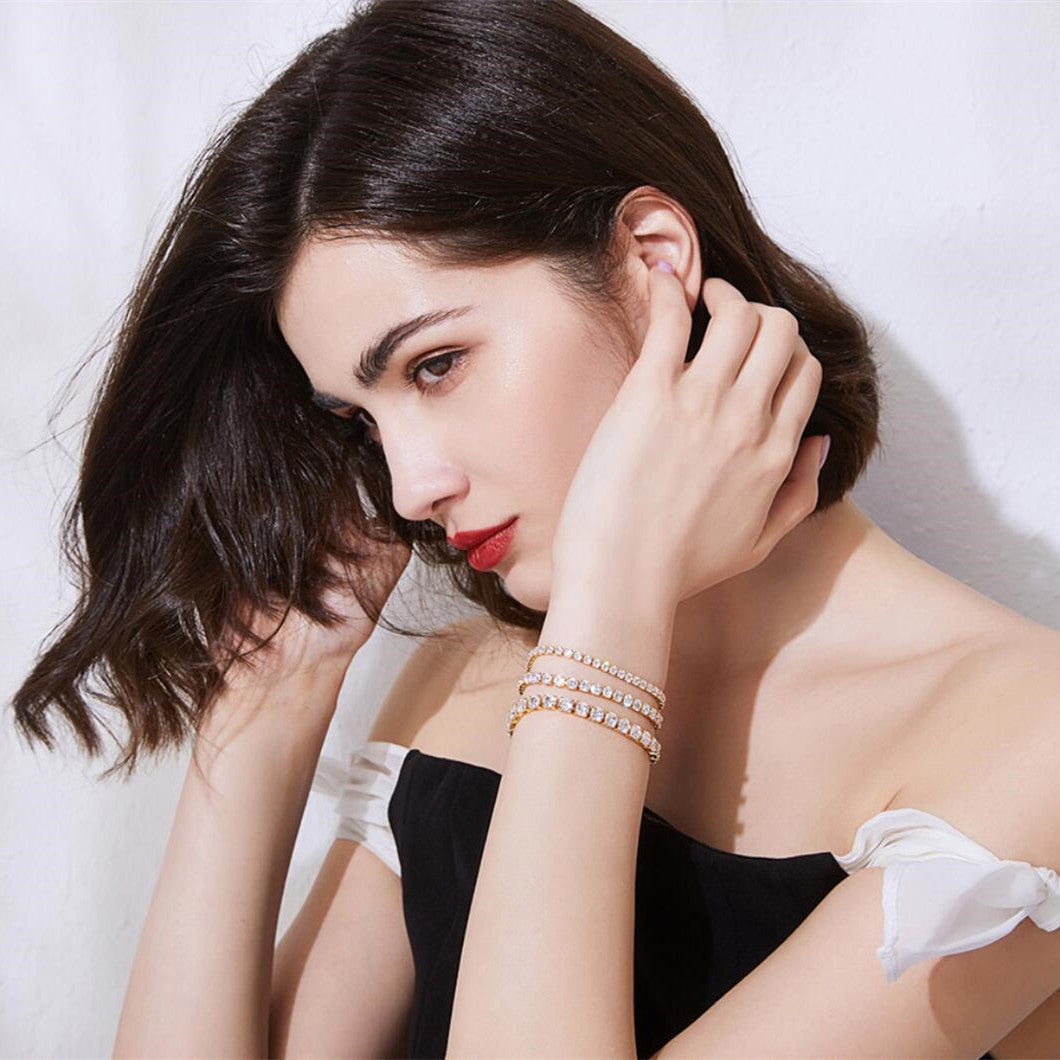 Wholesale Hip Hop Zircon Bracelet