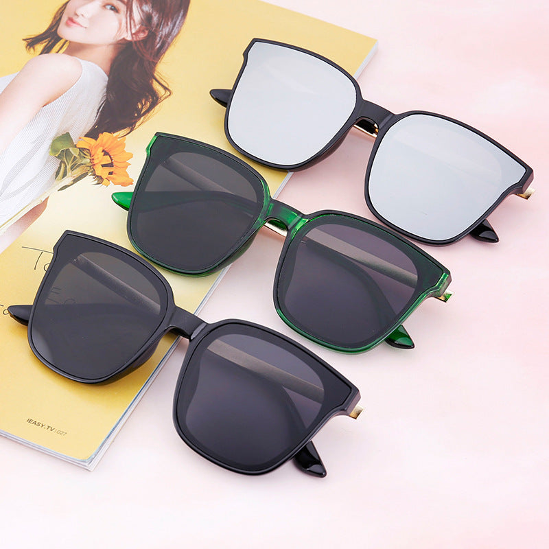 Wholesale Square Frame Colorful PC Sunglasses