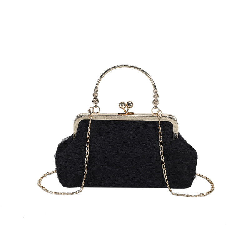 Wholesale Fold Chain Nylon One Shoulder Crossbody Carrying Bag