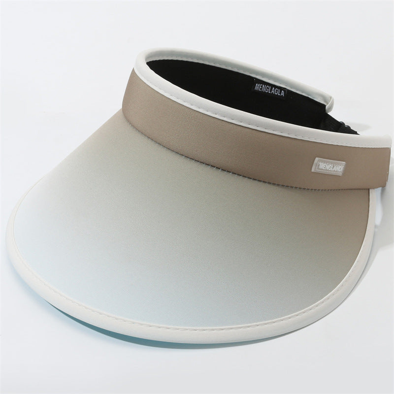 Wholesale New Summer Gradient Macaron Color Foldable Sun Hat
