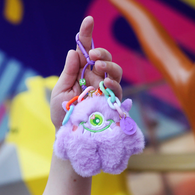Wholesale Little Monster Plush Keychain