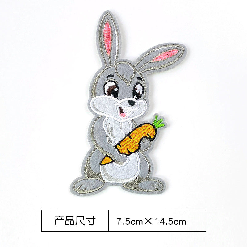 Wholesale Cartoon Dog Cute Animal Embroidery DIY Patches