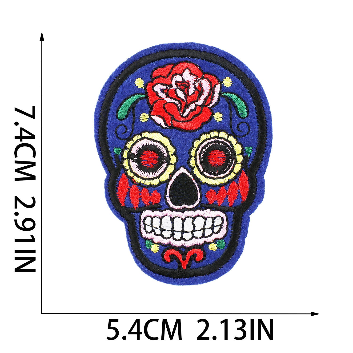 Wholesale cartoon mouth patch cactus clothes decorative embroidery stickers