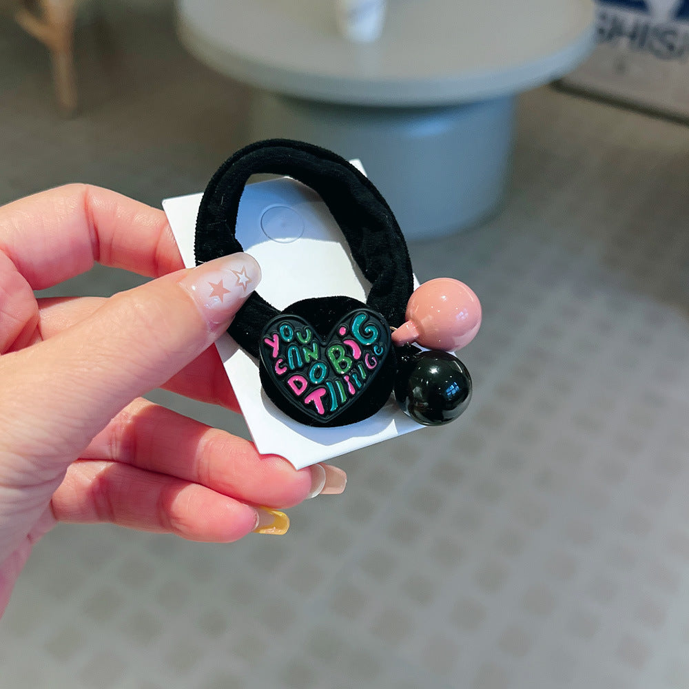 Wholesale Colored Alloy Letter Love Towels and Hair Ropes