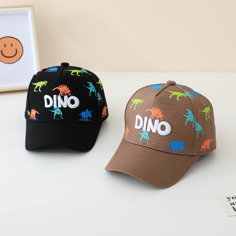 Wholesale Dinosaur Graffiti 3D Embroidery Children's Cartoon Baseball Cap