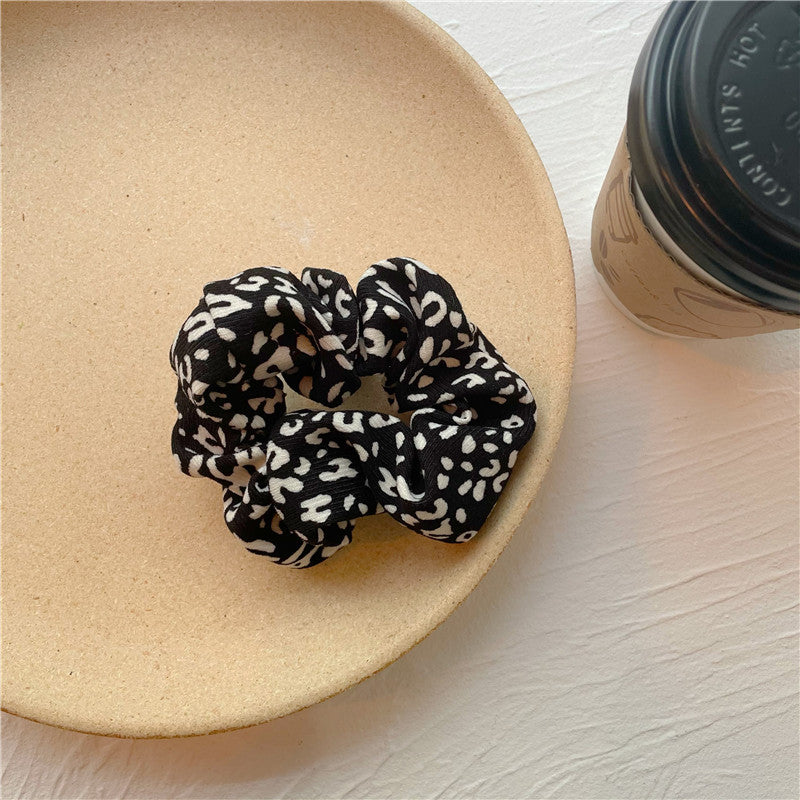 Wholesale Winter Leopard Print Hair Ties
