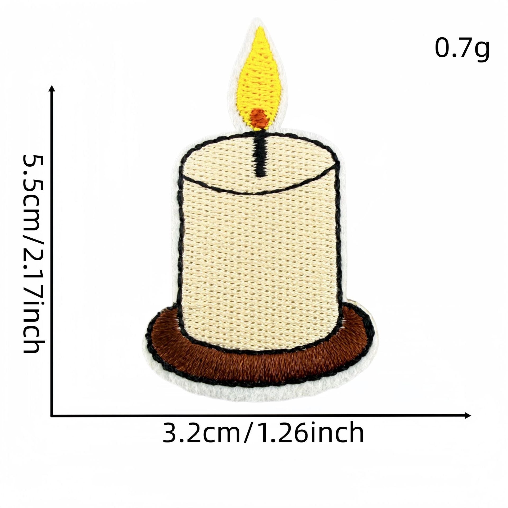 Wholesale 32Pc Home Theme Iron On Embroidered Patches DIY Sewing Decorative Appliques For Clothing Bags And Home Decor