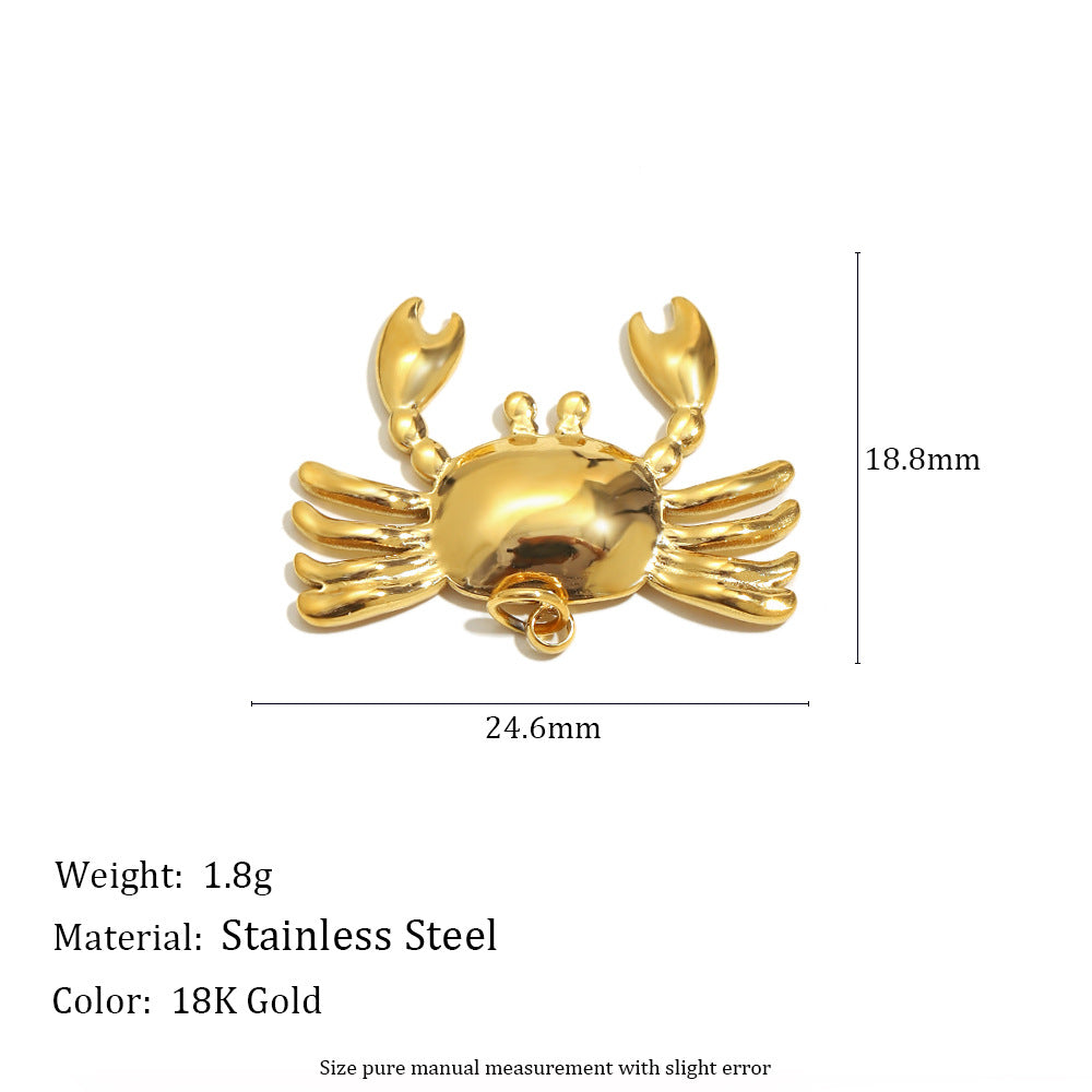 Wholesale Golden seahorse bow tie five-pointed star denim boots pendant