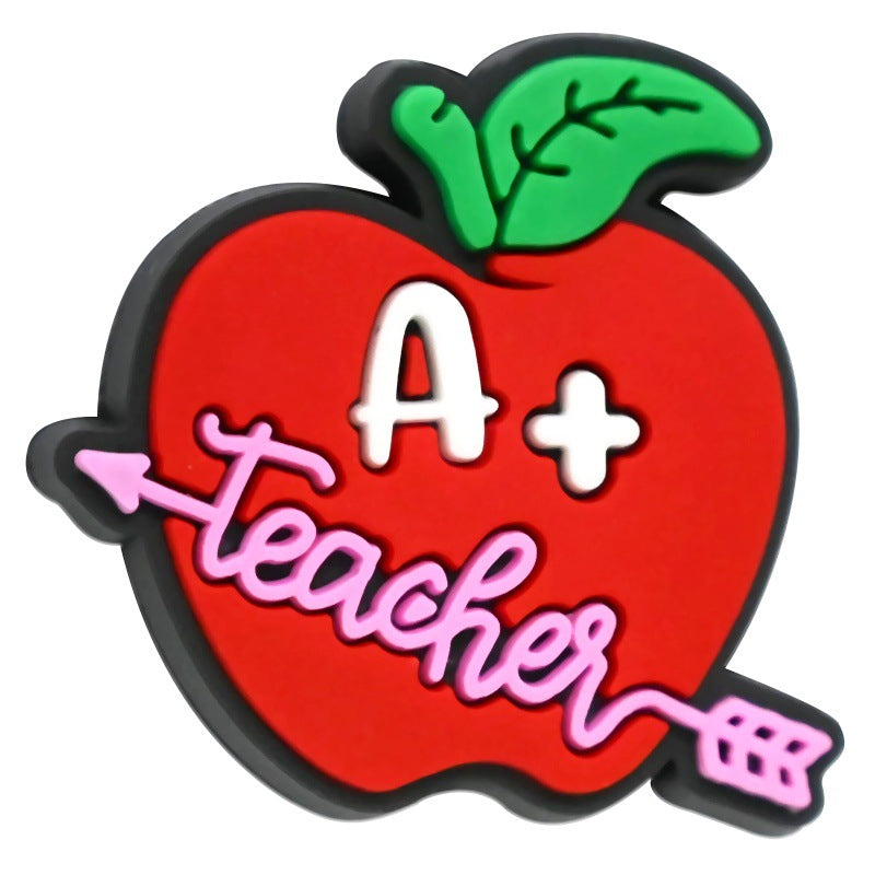 Wholesale Random 100pcs/pack  Back-to-School Series Student Stationery  Focal Beads