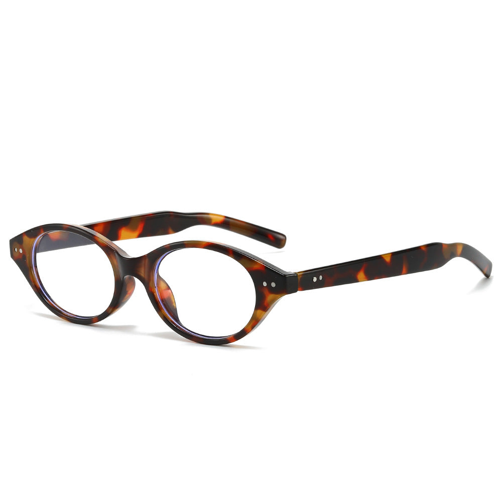 Wholesale Oval Blue Light Blocking Plain Glasses