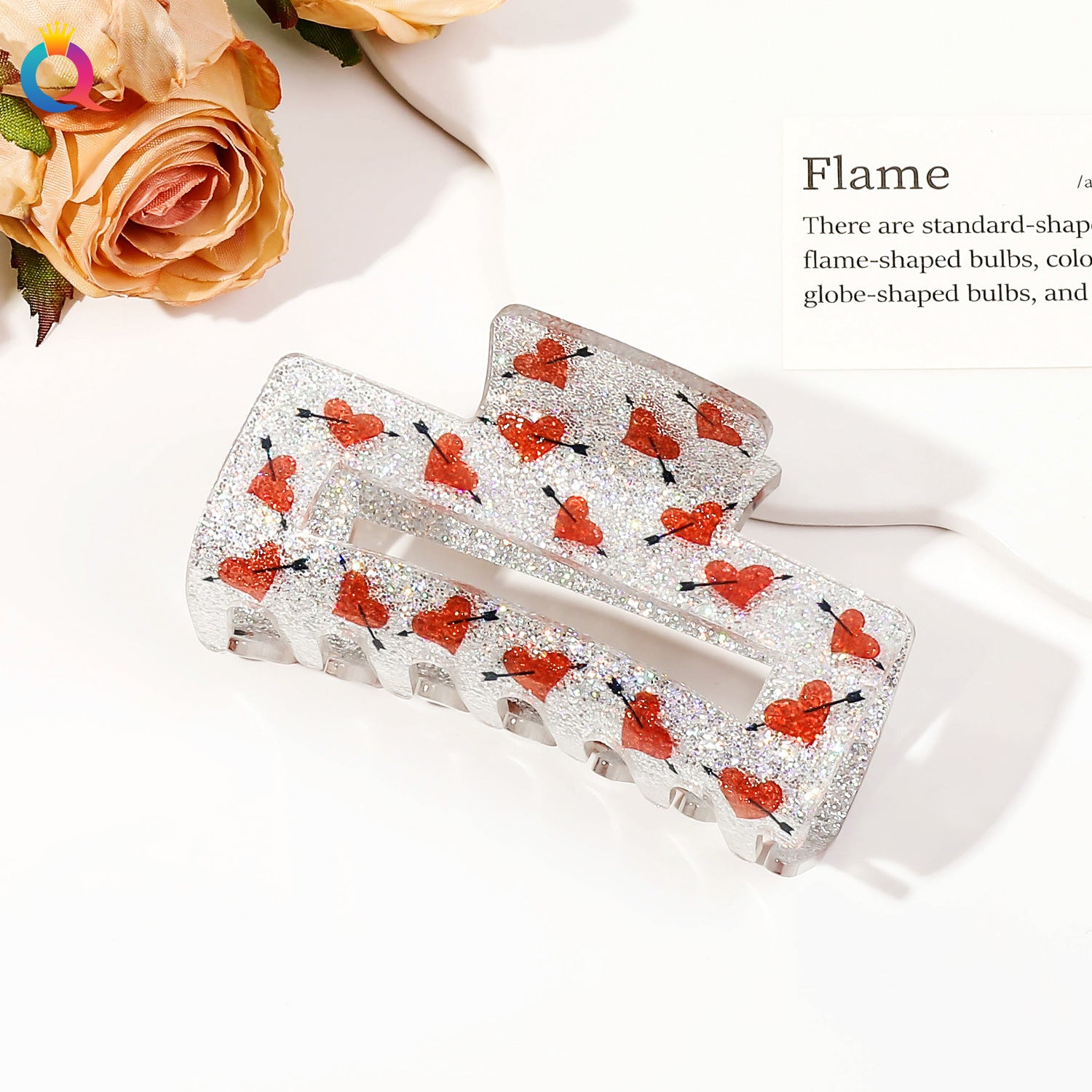 Wholesale Valentine's Day Love Hair Clips